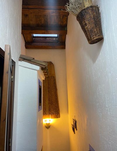 detalle escalera en el trillo